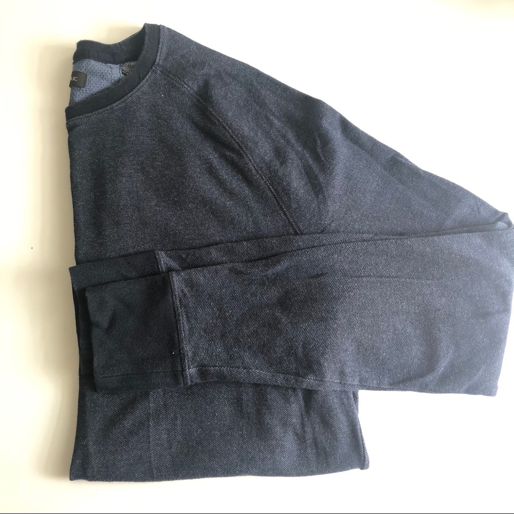 Banana Republic Chambray Cotton Denim Pullover